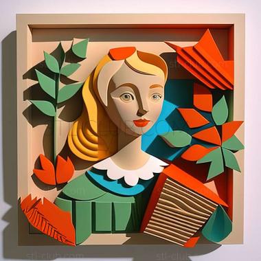 3D model Mary Blair (STL)